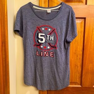 Women’s Homage Columbus Blue Jackets T-shirt